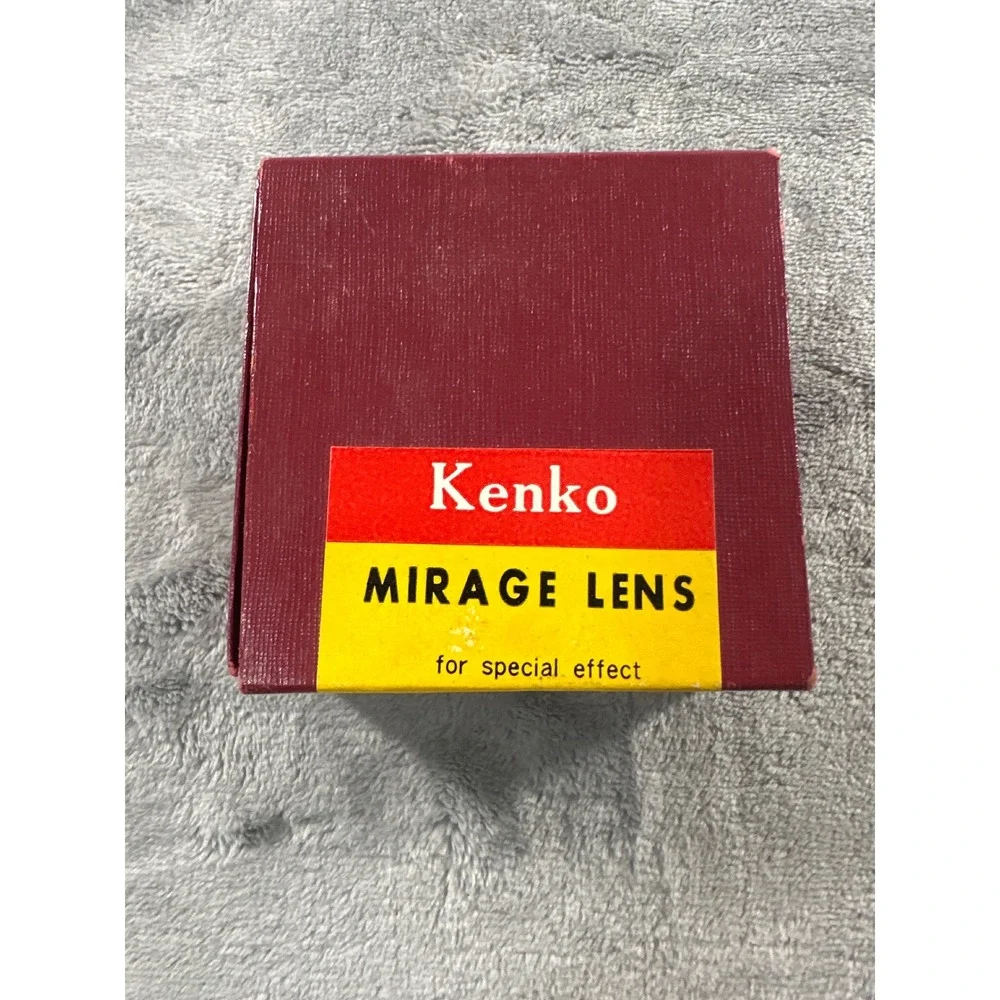 Kenko Mirage Lens 52mm Special Effect Prism Filter Vintage with Case and Box